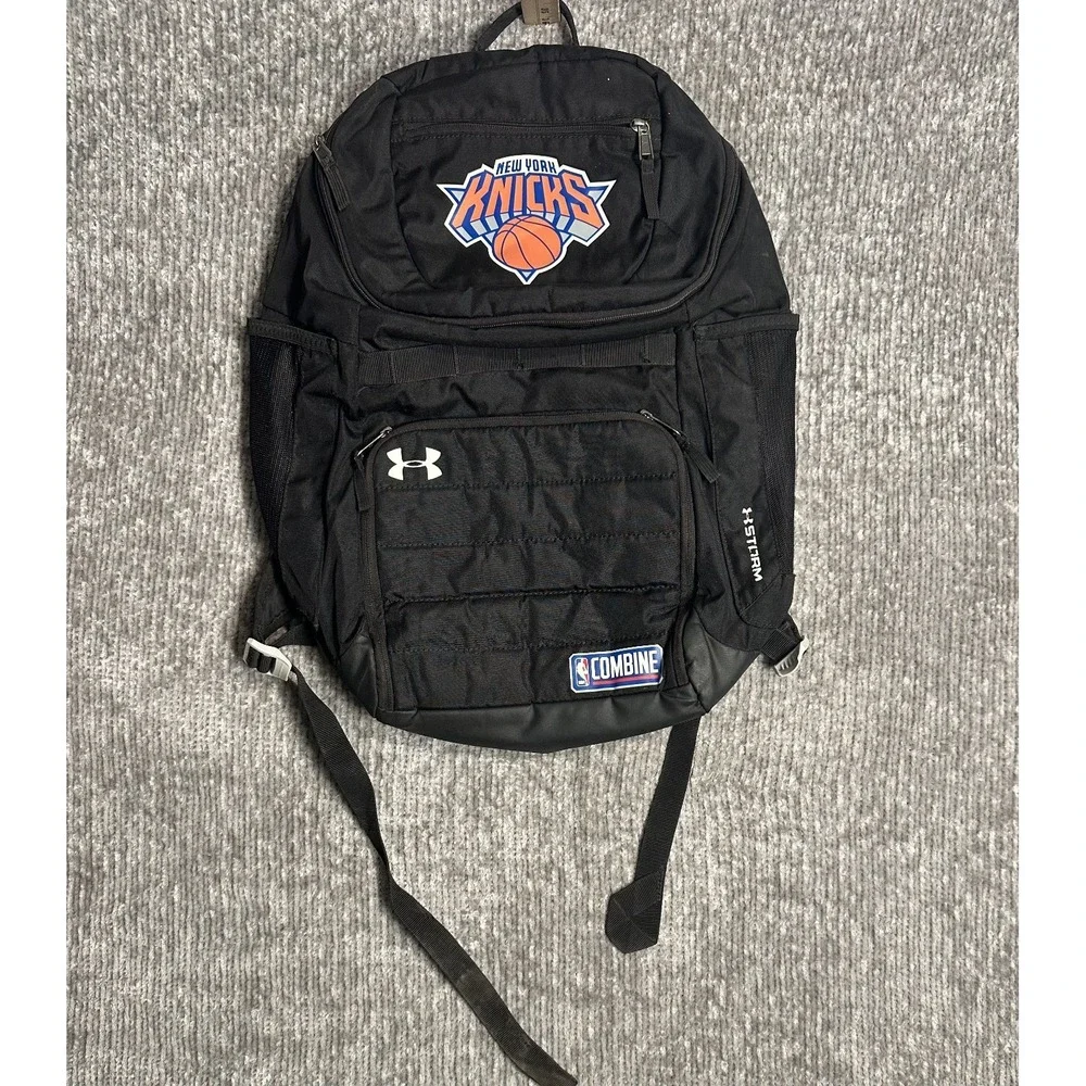 Under Armour New York Knicks NBA Undeniable Backpack Storm Black Combine